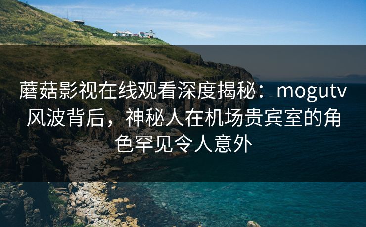 蘑菇影视在线观看深度揭秘：mogutv风波背后，神秘人在机场贵宾室的角色罕见令人意外